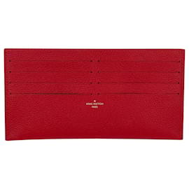 Louis Vuitton-Louis Vuitton Credit Card Cerise Red Insert From Felicie Pochette Wallet A952 -Red