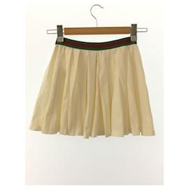 Gucci-*GUCCI Wide skirt with Web band/Size notation 10/Skirt-Other