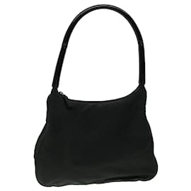 Prada-PRADA Shoulder Bag Nylon Black Auth bs1857-Black