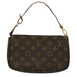 Louis Vuitton-LOUIS VUITTON Monogram Pochette Accessoires Pouch M51980 LV Auth fm1604-Other