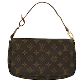 Louis Vuitton-LOUIS VUITTON Monogramm Pochette Accessoires Tasche M.51980 LV Auth fm1604-Andere