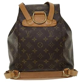 Louis Vuitton-LOUIS VUITTON Monogram Montsouris MM Backpack M51136 LV Auth rd2762-Other