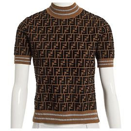 Pull fendi collection "Prints-on" fendi x nicki minaj Marron clair Marron foncé