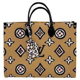LOUIS VUITTON LOUIS VUITTON On the Go GM Tote Bag M44571 Monogram Giant  canvas creme Used M44571｜Product Code：2107600868837｜BRAND OFF Online Store