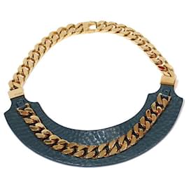 Fendi-Necklaces-Blue,Gold hardware