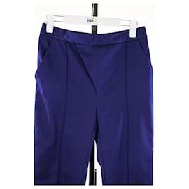 Balenciaga-Pantalon Balenciaga 38-Bleu