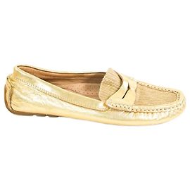 Mocassins Ralph Lauren 36 Doré