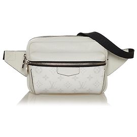 Marsupio da esterno Taigarama con monogramma bianco Louis Vuitton Bianco