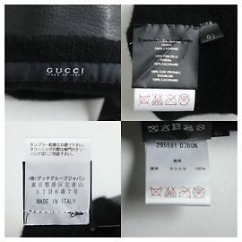 Gucci Handschuhe Schwarz