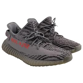 Yeezy-ADIDAS YEEZY BOOST 350 V2 Deportivas de nailon Beluga-Gris