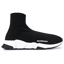 Balenciaga-Balenciaga Sneaker Speed Recyclée-Black