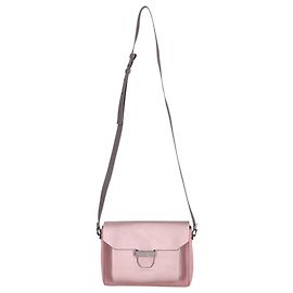 Bolsa transversal Brunello Cucinelli em couro rosa Rosa