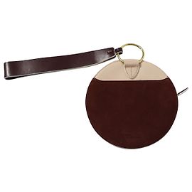 Bracelet Diane Von Furstenberg Circle en Daim Marron Marron Rouge