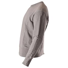 Acne-Acne Studios Crewneck Sweatshirt in Grey Cotton-Grey