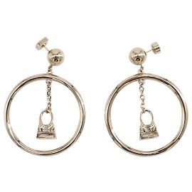 Brincos de argola Jacquemus Le Chiquito em metal dourado Dourado Metálico