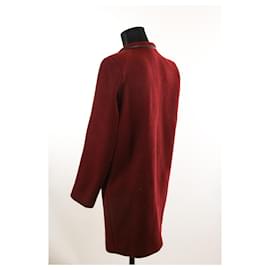 Sandro-Sandro coat 36-Dark red