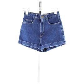 Short American Apparel 26 Bleu