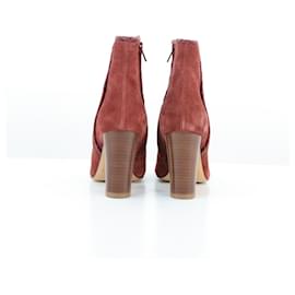 SéZane-Boots Sézane 37-Dark red