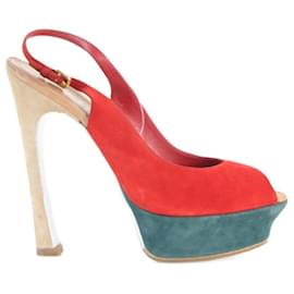 Saint Laurent-Sandals Saint Laurent 39-Red