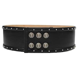 Balmain Ceintures Noir Argenté