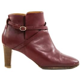 SéZane-Boots Sézane 39-Dark red