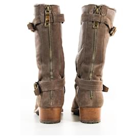 Dior-Dior boots 38-Brown