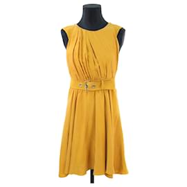 Kenzo-KENZO dress 36-Yellow