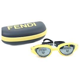 Fendi-Fendi Swimming Goggles-Black