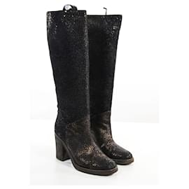 Chanel-Chanel boots 37-Black