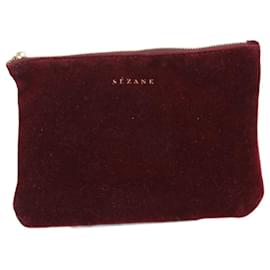 SéZane-Sézane clutch-Dark red