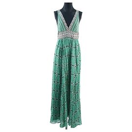 Vestido BCBG Max Azria M Verde