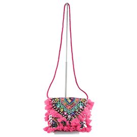 Bolsa de ombro antik Batik Multicor