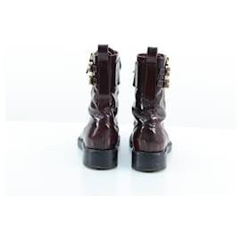 Louis Vuitton-louis vuitton boots 38-Dark red