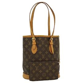 Louis Vuitton-LOUIS VUITTON Monogram Bucket PM Shoulder Bag L011 LV Auth pt4469-Other