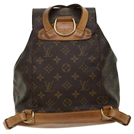Louis Vuitton-LOUIS VUITTON Monogram Montsouris MM Backpack M51136 LV Auth bs1831-Other