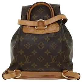 Louis Vuitton-LOUIS VUITTON Monogram Montsouris PM Backpack M51137 LV Auth 31286-Other