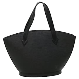 Louis Vuitton-LOUIS VUITTON Epi Saint Jacques Hand Bag Black M52272 LV Auth pt4427-Black