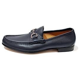 Gucci-Loafers Slip ons-Navy blue