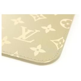Louis Vuitton-Monogram Sunset Khaki Neverfull Pochette MM ou GM Wristlet-Outro
