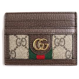 Gucci-Purses, wallets, cases-Brown