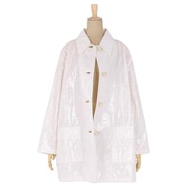 Fendi-Manteaux, Vêtements d'extérieur-Blanc