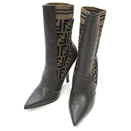 Fendi botas Marrom