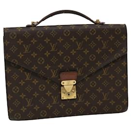 Louis Vuitton-LOUIS VUITTON Monogram Porte Documents Bandouliere Briefcase M53338 LV rd2763-Other