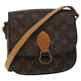 Louis Vuitton-LOUIS VUITTON Monogram Saint Cloud MM Shoulder Bag M51243 LV Auth 31265-Other