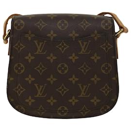 Louis Vuitton-LOUIS VUITTON Monogram Saint Cloud MM Shoulder Bag M51243 LV Auth 31265-Other