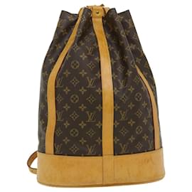 Louis Vuitton-LOUIS VUITTON Monogram Randonnee GM Shoulder Bag M42244 LV Auth pt4484-Other