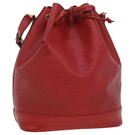 Louis Vuitton-LOUIS VUITTON Epi Noe Shoulder Bag Red M44007 LV Auth pt4426-Red