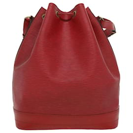 Louis Vuitton-LOUIS VUITTON Epi Noe Shoulder Bag Red M44007 LV Auth pt4426-Red