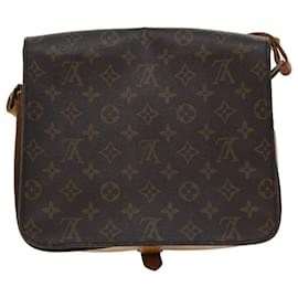 Louis Vuitton-LOUIS VUITTON Monogram Cartouchiere GM Shoulder Bag M51252 LV Auth nh818-Other