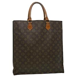 Louis Vuitton-LOUIS VUITTON Monogram Sac Plat Hand Bag M51140 LV Auth bs1966-Other